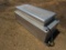 Aluminum fuel tank tool box combo