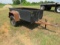 Shop built utility trailer