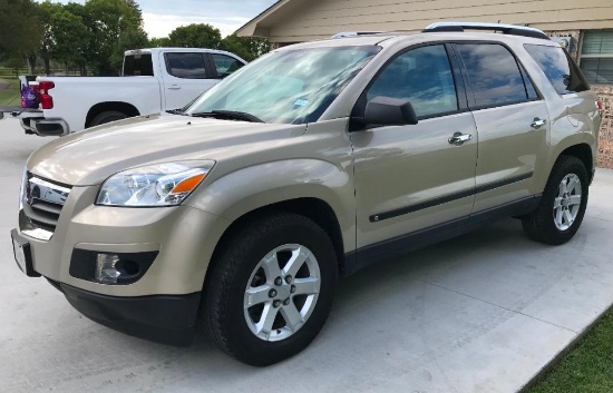 2008 Saturn Outlook XE BONDED TITLE