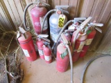 10 Fire extinguishers