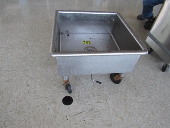 Stainless steel drain pan