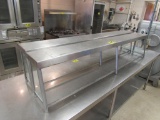 2 Stainless Steel food guards missing some glass