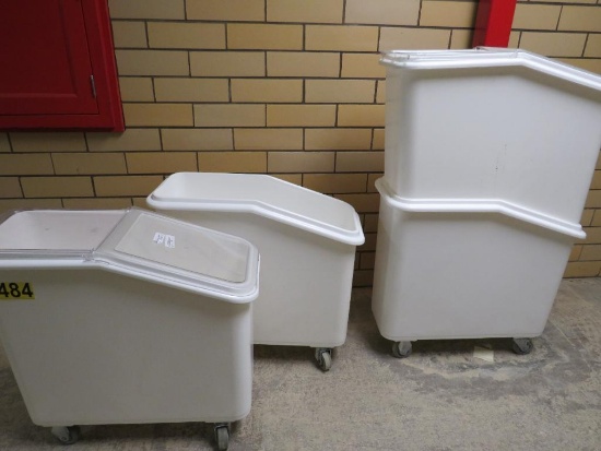 (4) food bins - Cambro IBS 20