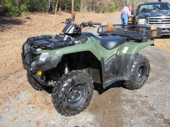 2020 Honda Rancher 4 wheeler 4x4