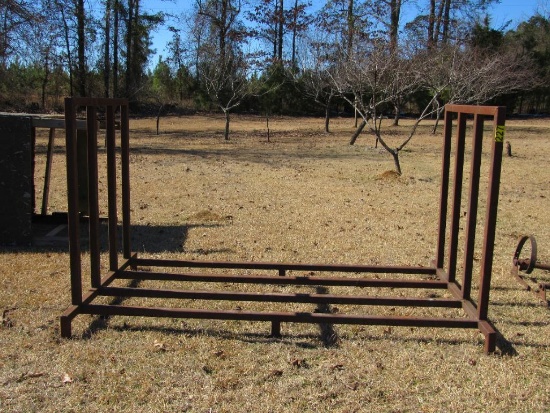 Double firewood rack