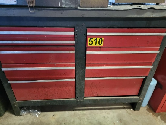 Tool chest with contents