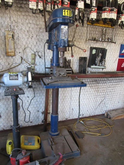 Wholesale Tool Co KTF-30 drill press w/vise 1 1/2"