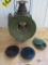 Railroad lantern - Dressel - converted into an elec table lamp