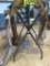 Metal saddle stand