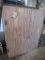 Wooden storage cabinet