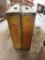 (2) Coca-cola wooden crate carrier