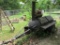 Custom built BBQ grill/smoker with gas starter, 84 No title