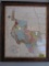 1845 Map of Texas Republic Custom Framed published in 1986 31