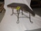 Vintage salesman shoe bench / stool