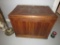Antique oak ice box - cooler 35