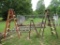 (2) 6' ladders and (1) 4' ladder