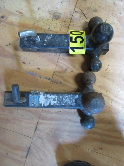 (2) 3 way receiver hitches