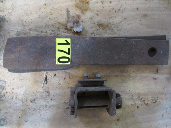 Bush hog blades and strap winch