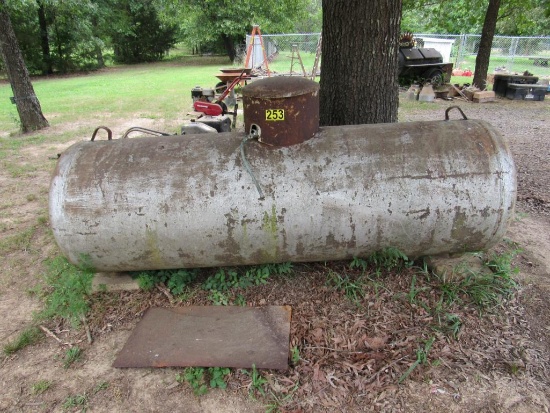 Propane tank, 100"x30"