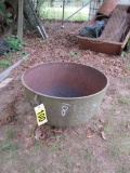 Cast iron wash pot