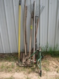 Lot of assorted yard tools