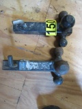 (2) 3 way receiver hitches