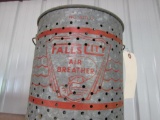 Vintage Fall City bait minnow bucket