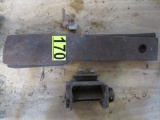 Bush hog blades and strap winch