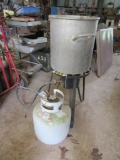 Brinkman fish cooker and bottle