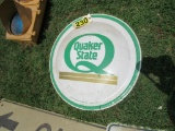 Quaker State Oil sign 24