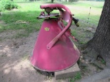 3 pt tub seeder and shaft, alligator 1000