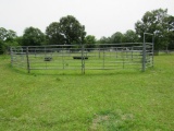 (14) galvanized round pin with 1 box gate
