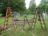 (2) 6' ladders and (1) 4' ladder