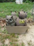 Owl decoys