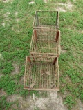 Vintage metal crates