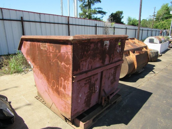 Dump hopper dumpster- Approx. 1yd dumpster