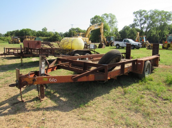 16' bumper pull trailer with ramps