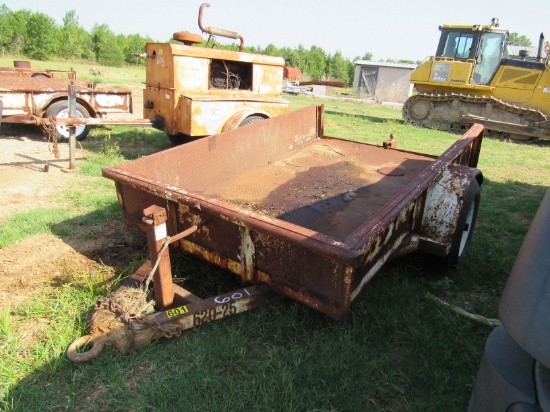 5'x8' pintle hitch trailer