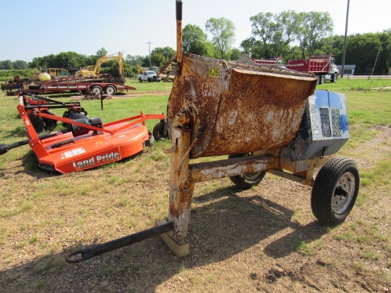 Stone concrete mixer