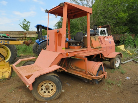 Broce Broom RJ350 w/John Deere diesel engine