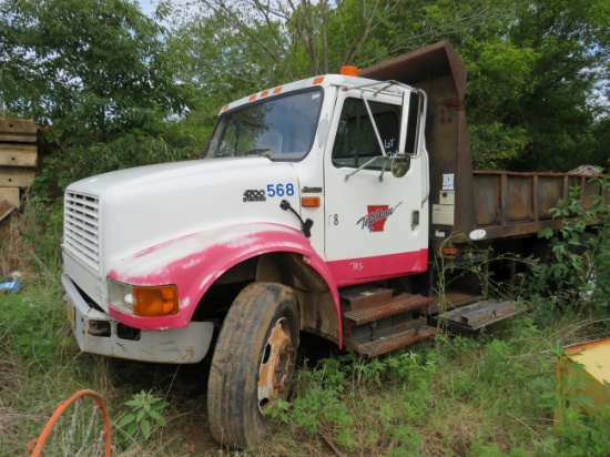 International 4700 DT466E w/Ledwell 14' dump bed