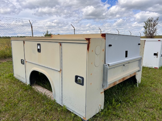 Knapheide service body truck bed 6'6" x 8'