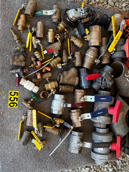 Pallet-New SS& Copperl Valves, Fittings, & Misc