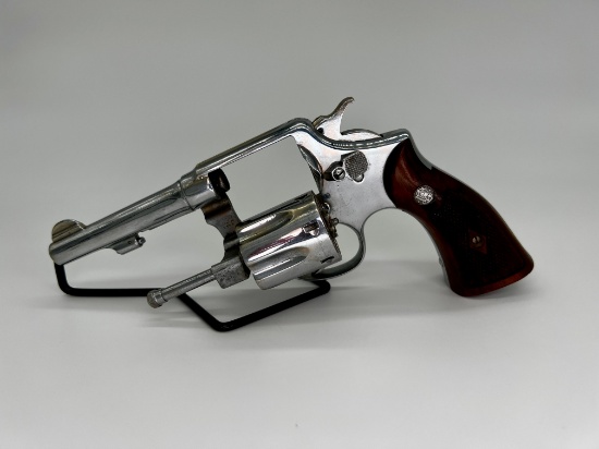 Smith & Wesson Nickeled 32 Revolver