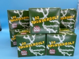 Remington 22 Thunder - 9 boxes