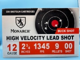 Monarch High Velocity Lead Shop 12 Ga - 250 rounds