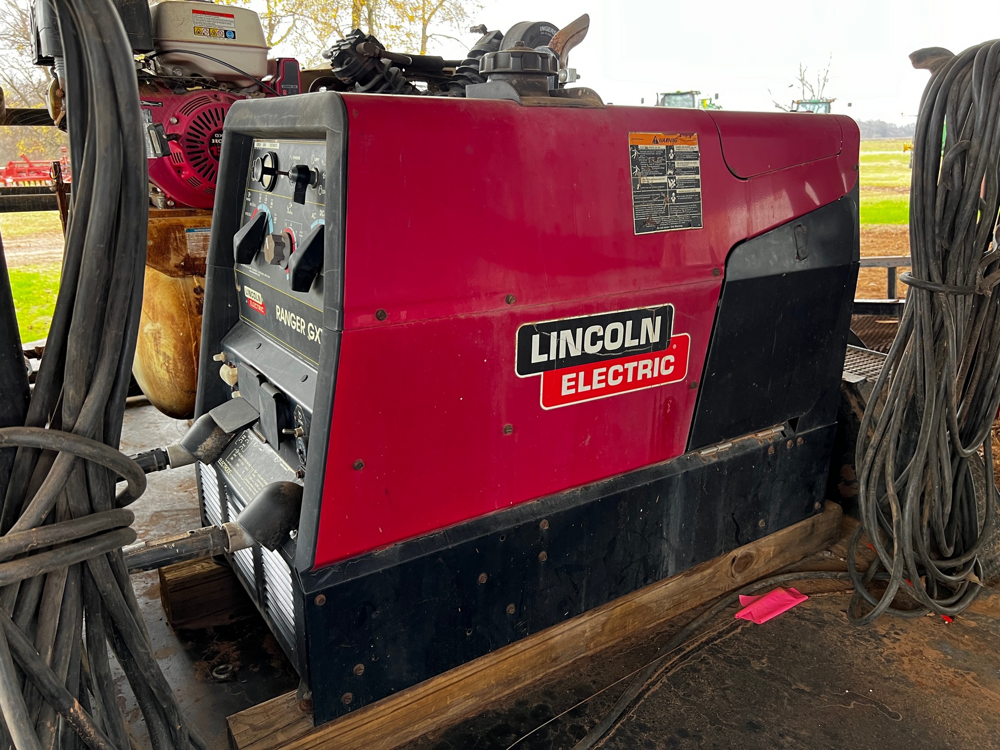 Tandem axle welding trailer Bill of sale only NO | Proxibid, image size:2016x1512