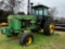 John Deere 4840 Power shift, 3 sets of remotes, dual hubs, condition unknown