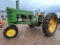 John Deere Model G 2 cylinder tractor Remote hydraulics, Sn# 44143