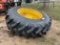 (4) FarmPro II Alliance 520/85R38 tire and rim